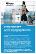 Travel guidance brochure