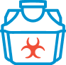 Sharps container icon